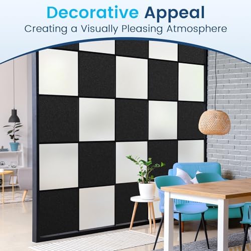 DOWELL Frosted Glass Window Privacy Film, Privacy Window Covering White - Image 6