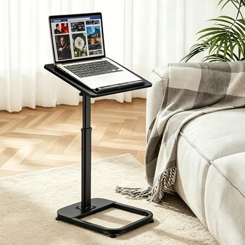 facka Adjustable Height TV Tray Table for Couch Eating, Laptop Small Spaces - Image 3