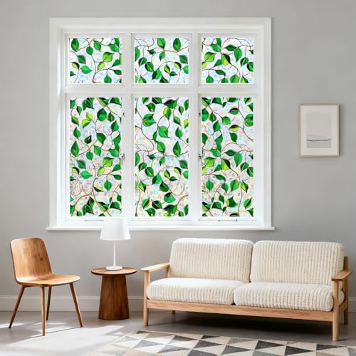 Kromapolis Window Privacy Film Rainbow Decorative Stickers, 23.6" x 157.4" - Image 2