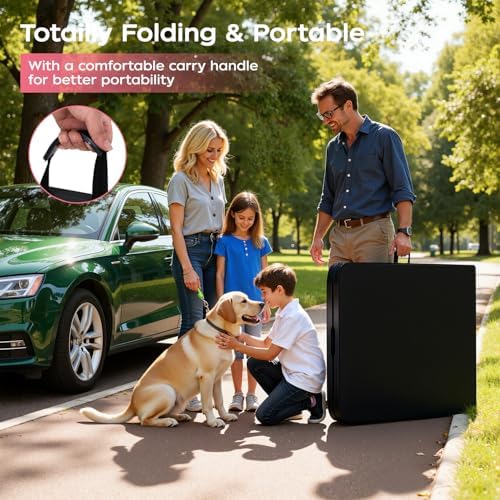 FDW | 8FT Folding Table | Black | Portable Plastic Table - Image 7