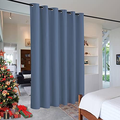 RYB HOME Privacy Room Divider Curtains Blackout for Restroom Apartment Dorm by RYBHOME