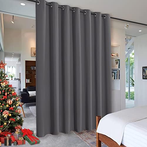 RYB HOME Privacy Curtain for Sliding Glass Door Living Room Locker Bedroom by RYBHOME