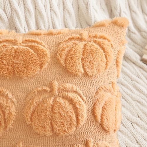 MIULEE Fall Pillow Covers Pumpkin Fall Decor Lumbar 12x20 Pumpkin - Image 2
