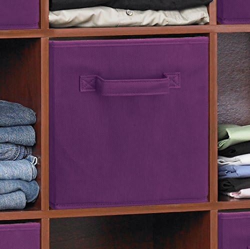ClosetMaid 51469 Cubeicals Fabric Drawer, Purple - Image 4