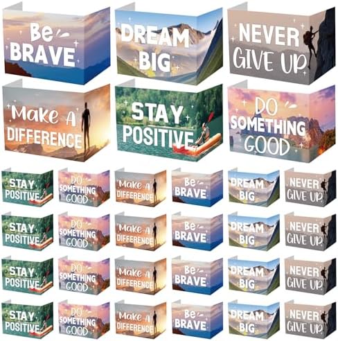 Honoson 24 Pcs Inspirational Privacy Folders for Students by Honoson