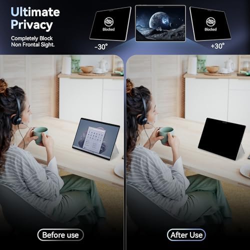 Privacy Filter Compatible with 12.3 inch Surface Pro 7 Plus/7/6/5/4/3 - Image 2