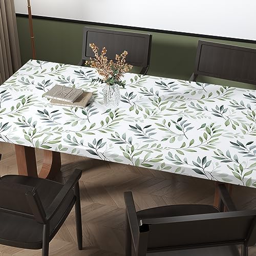 Danodoi Sage Green Vintage Leaf Peel and Stick Wallpaper 17.5" x 393" | Waterproof Vinyl Self Adhesive Removable Renter Friendly Floral Contact Paper - Image 5