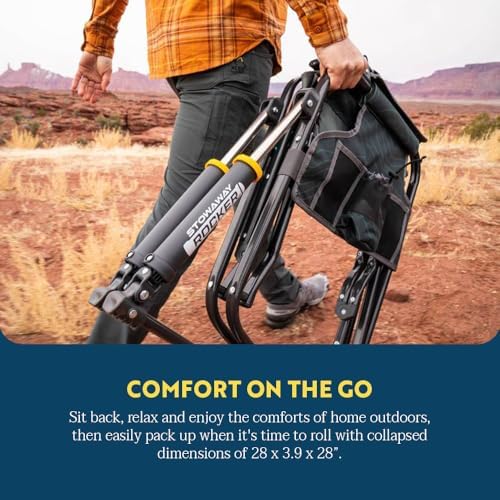 GCI Outdoor Stowaway Rocker - Stealth Camo - Image 5