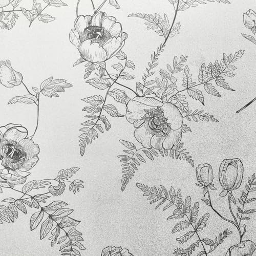 ADD.HERES Window Privacy Film, Glass Decorative Static Cling, 17.5" x 78.7" - Image 2