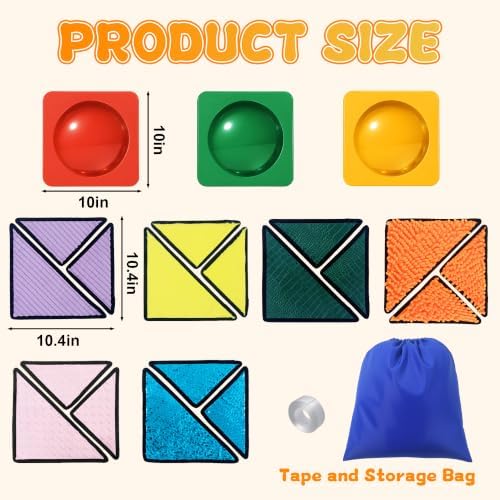 ROYALAY Colorful Sensory Mirror for Kids, Sensory Room Must Haves - Image 2