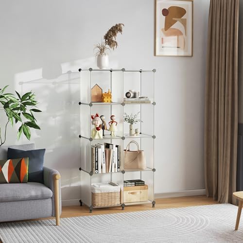 AWTATOS 8 Cube Storage Organizer, Closet Organizer Storage Shelf - Image 2