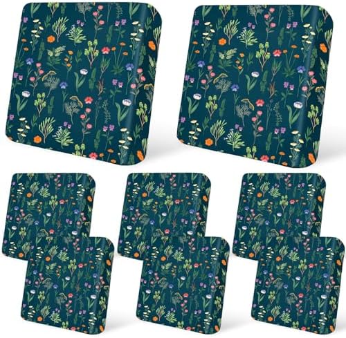8Pcs Patio Cushion Covers Stretch Outdoor Furniture Protector Slipcovers by pickyNproud