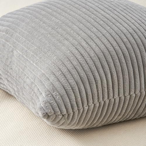 Topfinel Pack of 4 Decorative 22x22 Inch Velvet Pillow Covers Boho Couch Throw Pillows Blue and Yellow Farmhouse for Bed Accent Modern Pillowcase Sofa Livingroom Home Decor - Image 5