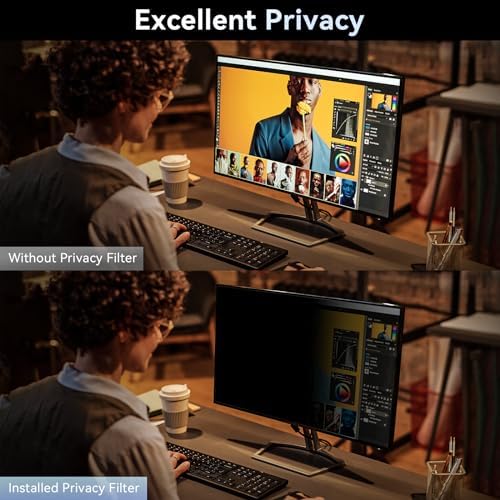 [2 Pack] Computer Privacy Screen 27 Inch for 16:9 Widescreen Monitor - Image 2