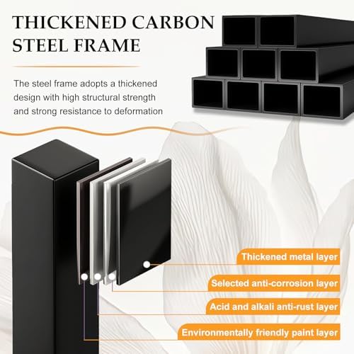 Freestanding Wall Room Divider with Shelves, White, 39.4x9.4x78.7in - Image 5