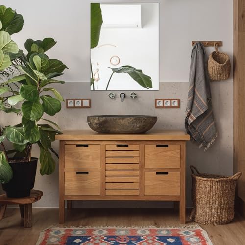Acrylic Mirror Sheet for Wall, 15.7" x 19.6" x 2Pcs - Image 6