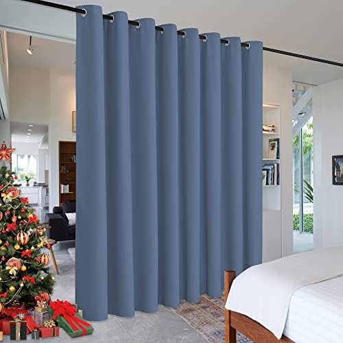 RYB HOME Privacy Room Divider Curtains Blackout Partitions for Restroom by RYBHOME
