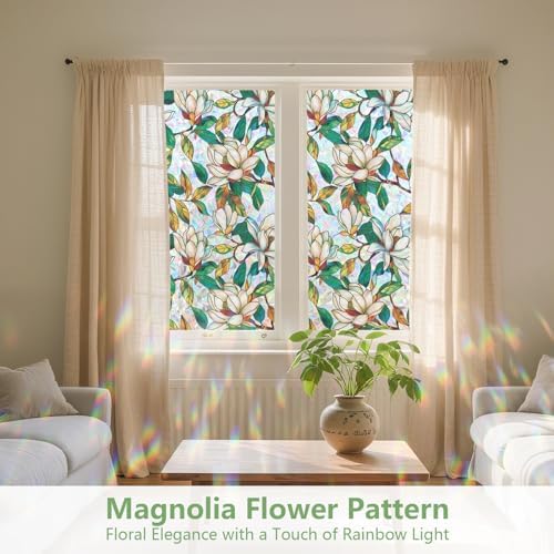 Kromapolis Window Privacy Film, Stained Glass Sticker, 29.5" x 78.7" - Image 2