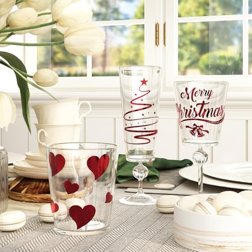 WESTICK Glossy Red Chrome Vinyl Roll Peel and Stick Metallic Permanent Vinyl for Christmas Decorations Self Adhesive Easy to Cut Red Mirror Wall Sticker for Cricut DIY Crafts Signs 15.8" x 80" - Image 4