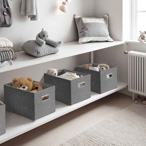 DECOMOMO Storage Bins for Shelves, 3x Tougher Storage Baskets - Image 2