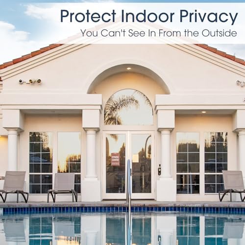 Coavas One Way Window Privacy Film, See Out Not in, Heat & UV, 41.3"X157" - Image 4