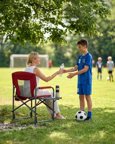 Heavy Duty Oversized Camping Folding Chair, Support 400lbs - Image 2