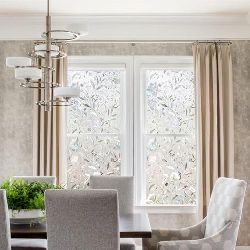 Kromapolis Privacy Window Film, Stained Glass Decorative, 17.5″ x 157.4″ - Image 3