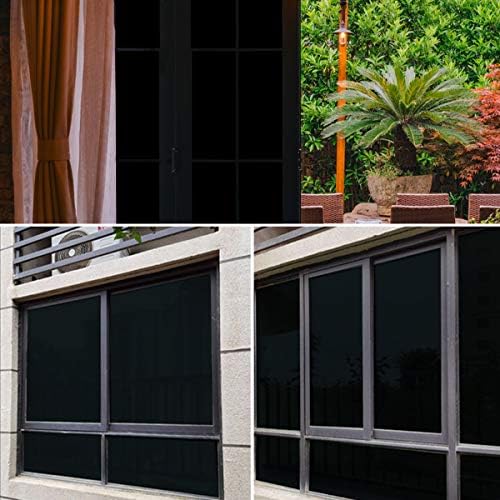 WPCTEV Total Blackout Window Privacy Film, Static Cling 35.4In x 13.1Ft - Image 6