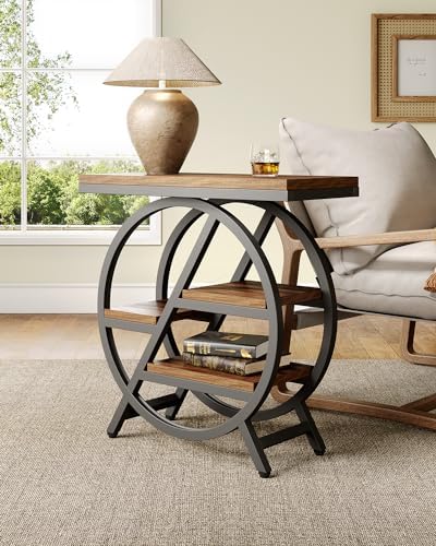 LITTLE TREE End Table, Set of 2 Narrow Side Table - Image 5
