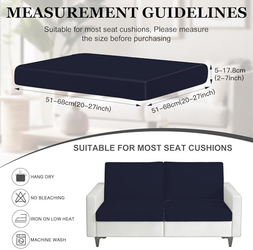 4 Pcs Outdoor Cushion Covers, Patio Sofa Cushion Covers Replacement - Image 2