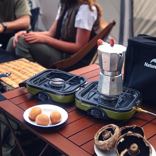 Naturehike 2 Burner Folding Camping Stove Propane Gas - Image 5