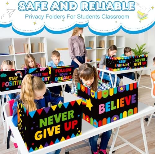 Honoson 24 Pcs Inspirational Privacy Folders for Students - Image 6