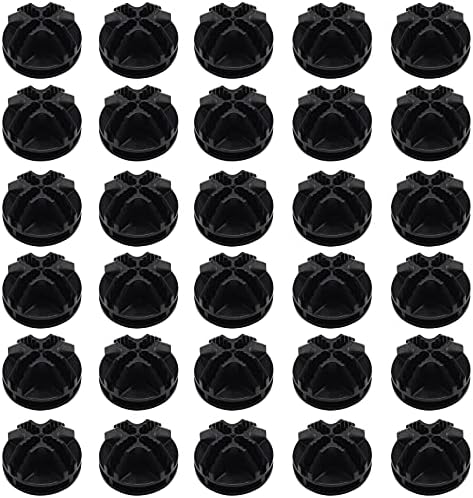 30 Pcs Wire Cube Connectors for Modular Storage Shelving (Black) by Kyuionty