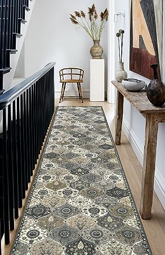 Lahome Moroccan Washable Runner Rug Non Slip, 2x10 Runner Rugs for Hallway - Image 5