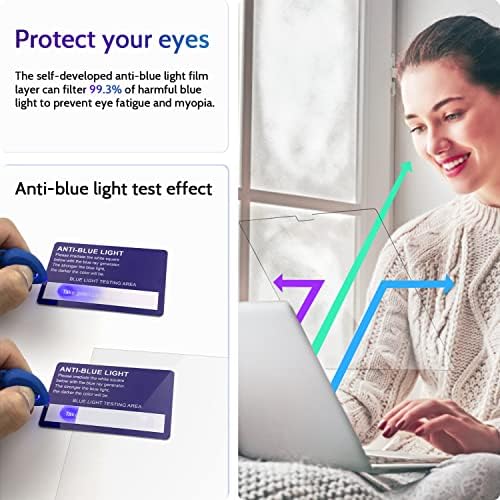 Peslv 3-Pack Anti Blue Light Screen Protector for MacBook Pro 14 Inch - Image 2