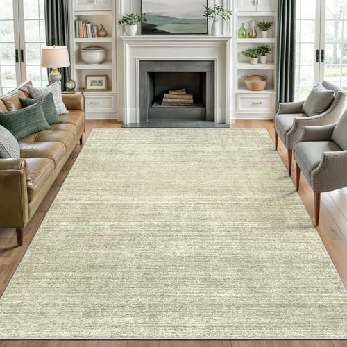 Valenrug 3x5 Area Rug Non Slip, Washable Entryway Rug for Bedroom Green by Valenrug