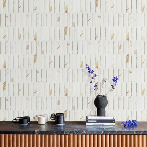 Vamos Tile Peel and Stick Backsplash Seamless Tile,Fish Scale,10 Sheets - Image 4