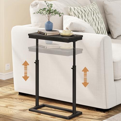 TUTOTAK End Table, Side Table, Tall Couch Table, Sofa Table by ChoosetutotakFurnitureBuildYourCozyHome