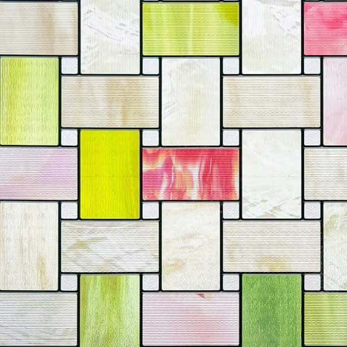 ADD.HERES Window Privacy Film, 3D Stained Glass Window Film, 23.6x35.4in - Image 2