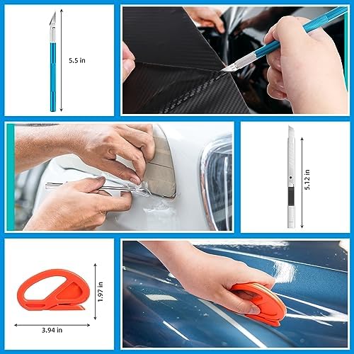 DIYSELF 19 Pcs Window Tint Kit, Window Tint Tools with Squeegee for Cars - Image 4