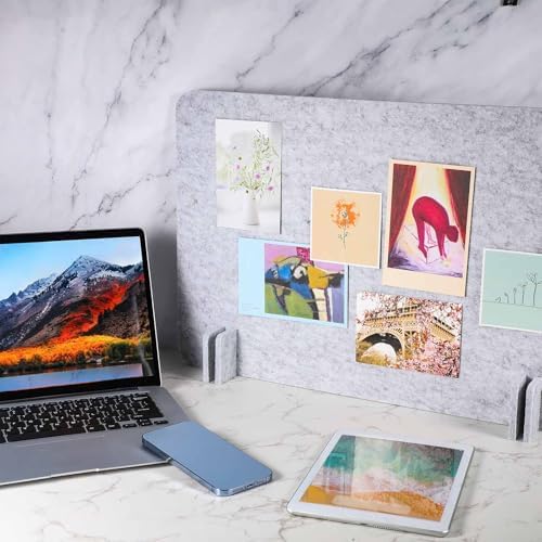 Fabbay 1 Pcs Desk Partition Divider, 16x24in Acoustic, Sliver Gray - Image 7