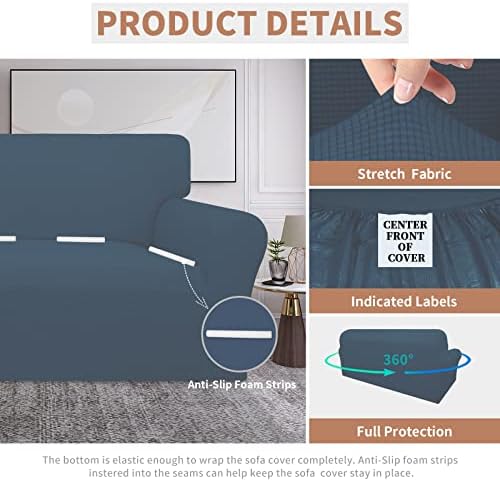 Easy-Going 100% Waterproof Couch Cover, 3 Cushion Oversized Sofa Cover - Image 4