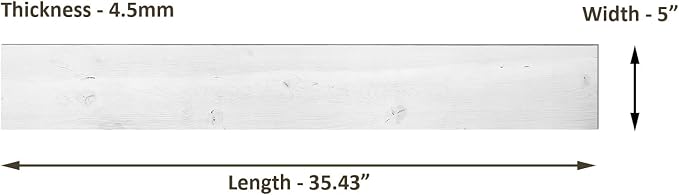 Real Wood Wall Planks-5" White Shiplap Panel Peel and Stick 10Pack 12.5SqFt | 5in wide solid wood shiplap planks-easy DIY wall shiplap panels Perfect for accent wall,backsplash,bedroom, living room - Image 5