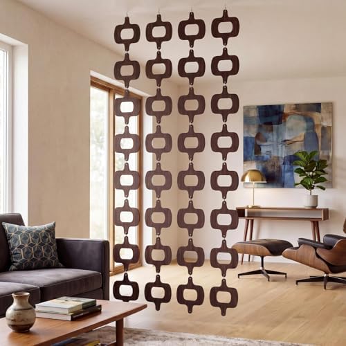 Thyle 4 Strings Mid Modern Century Decor Geometric Hanging Wall Art Decor - Image 2