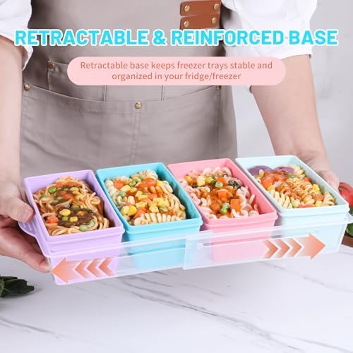 Gemice 2-Cup Silicone Freezer Molds with Lids, Individual 4-Pack - Image 5