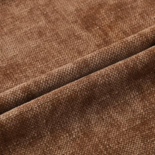Set of 4 Soft Textured Decorative Throw Pillow Covers 12x20 Inch Cozy Farmhouse Cushion Cover Square Accent Pillow Cases for Bed Couch Sofa Living Room, Brown - Image 5