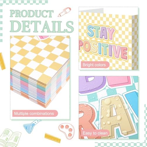 Honoson 24 Pcs Inspirational Privacy Folders for Students - Image 3