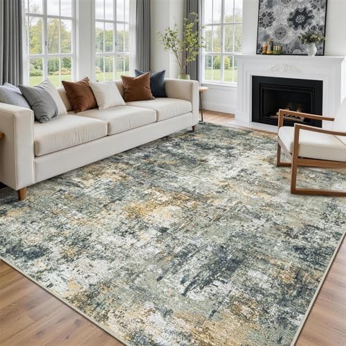 9x12 Area Rugs for Living Room Washable Bedroom Dining Room Multi Color - Image 3