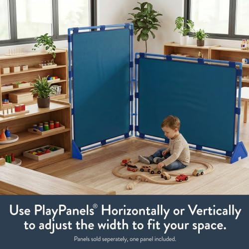 Children's Factory Big Screen PlayPanel, Kids Room Divider, Classroom Privacy Screen, Deep Water, 1 Count, Freestanding - Image 5