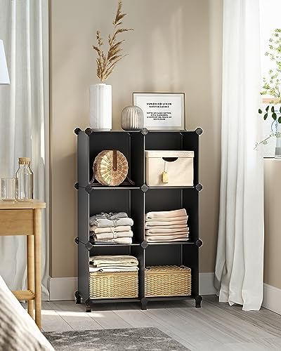 SONGMICS 6 Cube Storage Organizer, DIY Closet Shelf - Image 4